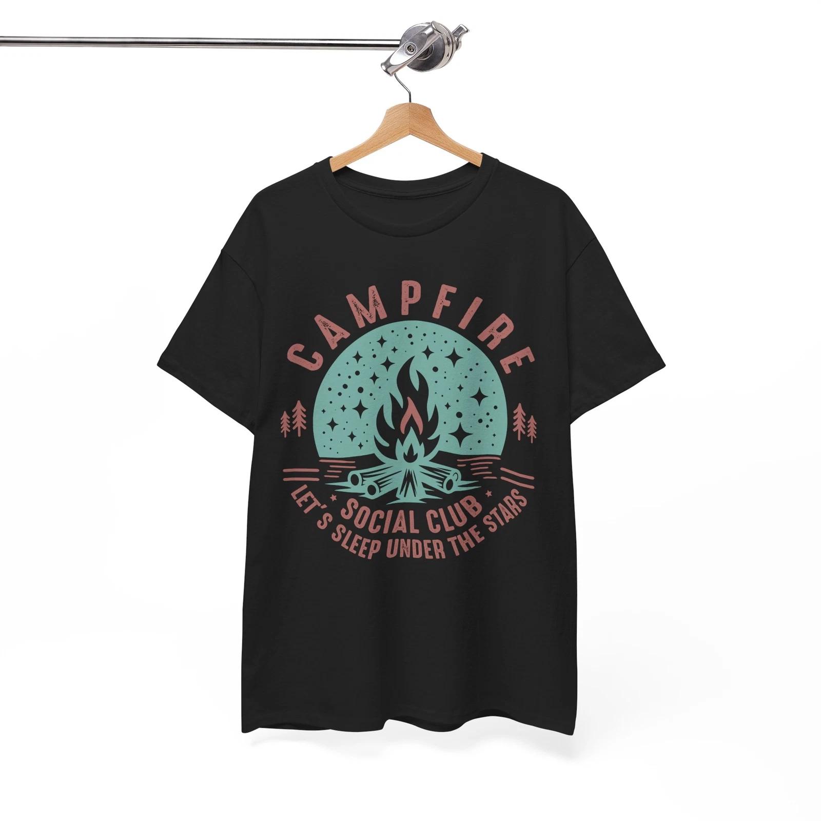 Breathtaking Views T-Shirt | Campfire Social Club Let’s Sleep Under The Stars XL