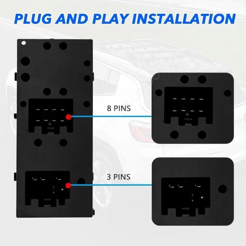 5L1Z-14529-AA For 2004-2008 Ford F150 Crown Victoria Lincoln Mercury Grand Marquis Electric Power Window Switch Button Car Parts