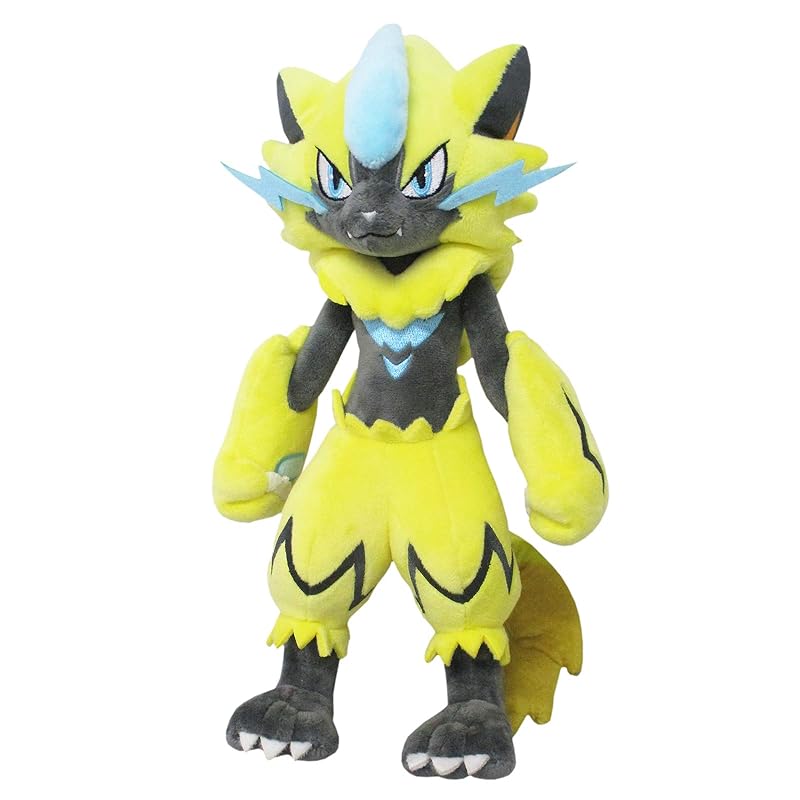

Sanei Boeki Pokemon ALL STAR COLLECTION Zeraora (S) W14 x D9 x H29cm Plush Toy Pokemon PP133