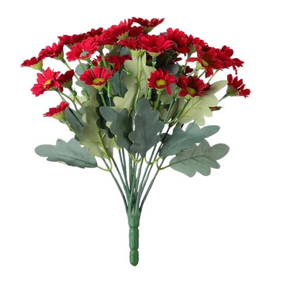 

Штучний Квітковий Кошик на Двері Вінок Звисаюче Зелене Листя Гілки Реалістичний Вигляд Стійкий до УФ Штучна Квітка Декор для Дому