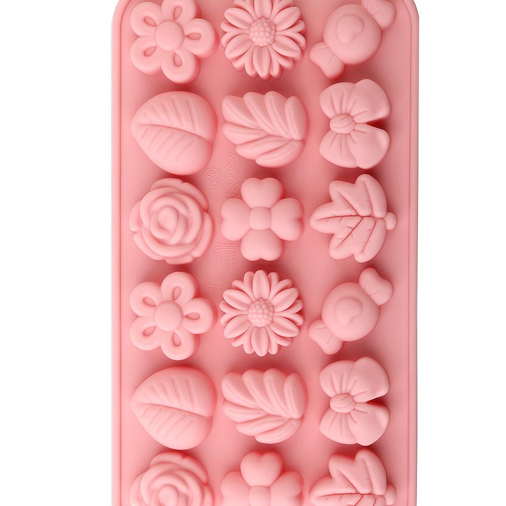 Bow Mold Easy-Release Candy Mold Flower Mold Versatile For Chocolate Making Dessert Making Gift