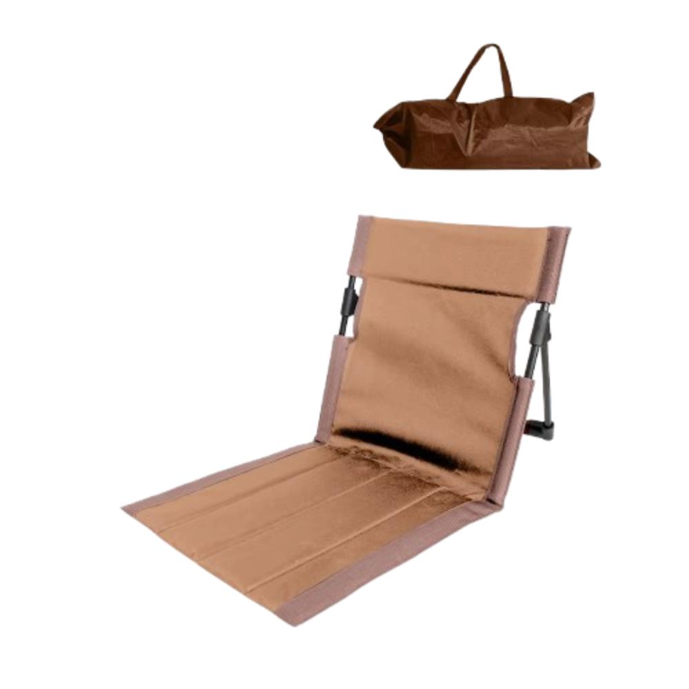 Aluminum Zinc Zinc Alloy Frame Foldable Camping Chair Comfortable Sitting Single Lazy Chair  Outdoor Camping