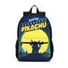 2026 New Pokemon Pikachu Kids Backpack, Creative Primary School Student Bookbag, Lightweight Anti-Lordosis Backpack for Children