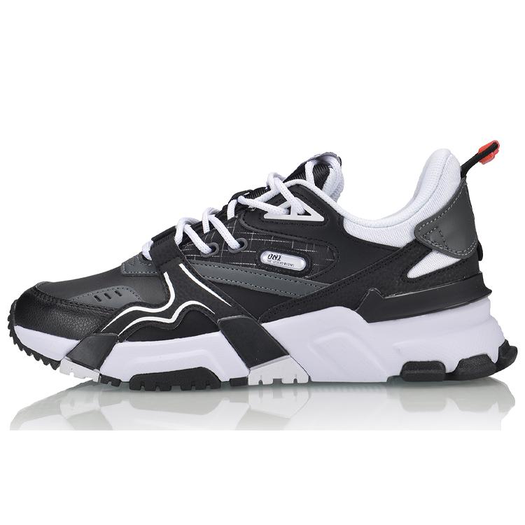 

New LINING Casual Shoes Women s Low top Black Gray AGCQ016-5 35.5