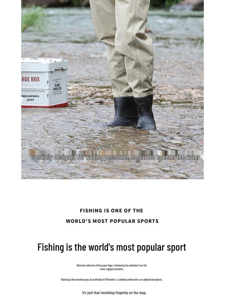 Ultra-light Waterproof Cationic Taslon Strap Fishing Waders - Wear-resistant Outdoor Sea-fishing Gear