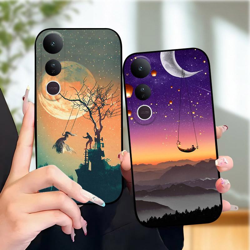 Custodia Antiurto Per Vivo V50 Lite Cover Protettiva in Silicone Guscio Posteriore Coque Funda Per VIVO V50Lite Custodie Posteriori per Telefono Paraurti Morbido