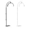 Dual-Color LED Floor Standing Beauty Lamp for Nail Art, Eyelashes, Salon & Tattoo Use