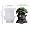 Miniature Treehouse Silicone Candle Molds Multipurpose Silicone Mould Heat Resistant For Handmade Candle Soap Making