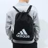 adidas Large Logo Print Training Drawstring Backpack Unisex Backpack Black GN8875
