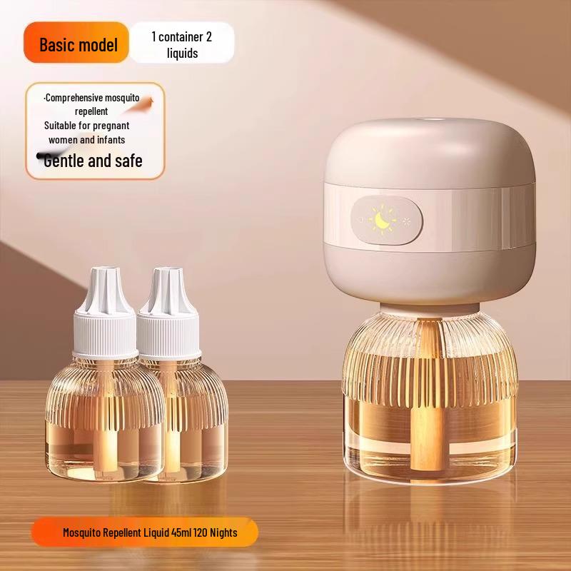 Electric Mosquito Repellent Liquid for Home - Safe for Pregnant Women & Infants, Plug-in Refill