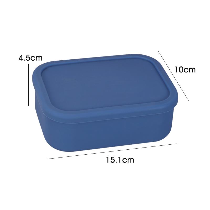Silicone Bento Boxes Lunch Container,  Leak-Proof Lunch Container, BPA-Free, Dishwasher Safe