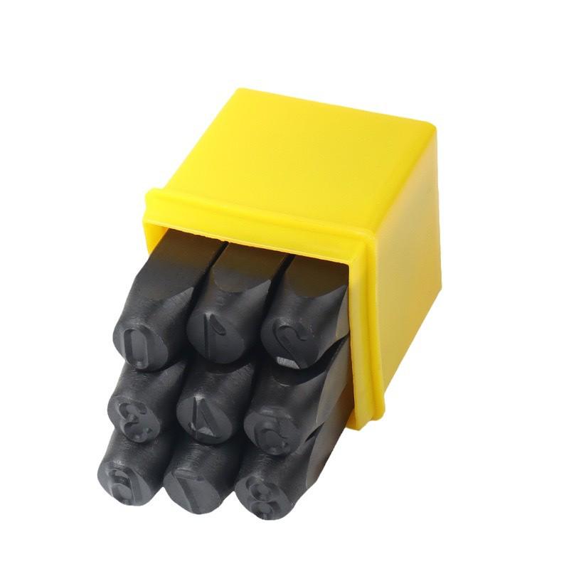 Steel Type Punch Set for Leather: English Letters & Numbers