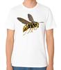 Wasp T-Shirt Realistic Hornet Insect Graphic Nature Lover Unisex Tee