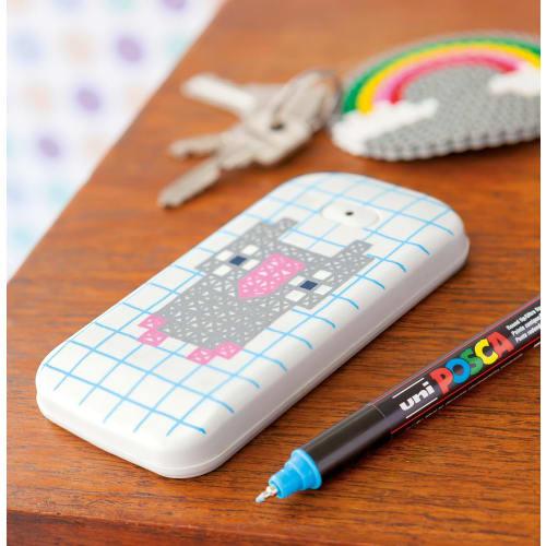 Mitsubishi Pencil Uni Water-based Pigment Marker Uniposca Extra Fine Light Blue PC1M.8