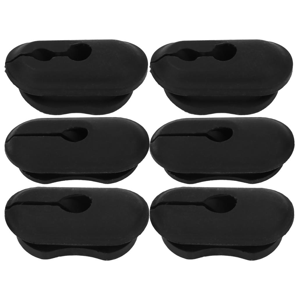 6 ks Prachotěsná Vodotěsná Silikonová Záslepka pro Elektrickou Koloběžku XIAOMI Ninebot G30
