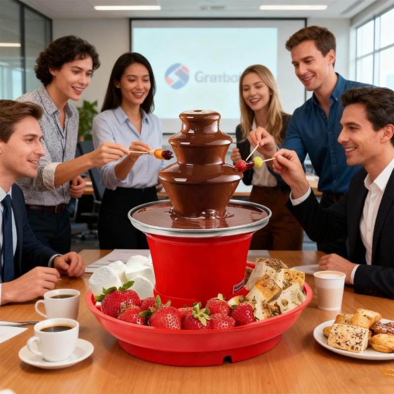 Fontana di Cioccolato Multiuso a 3 Livelli Elettrica per Fonduta di Cioccolato, per Sciogliere Caramelle e Fare il Formaggio Fuso