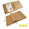 Desirable Eco-Friendly Unbleached Cooking Sheets, 200 Sheets, Made with Natural Materials, Unbleached Kraft Paper for Oven Baking, Cooking, Grilling,
