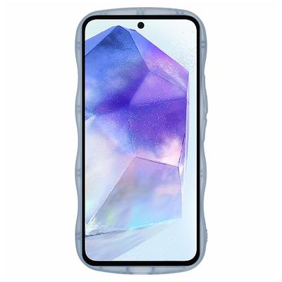 Seria JTW pentru Husă Samsung Galaxy A35 5G Margine Ondulată Epoxidic Rezistent la Șocuri TPU Protector Telefon