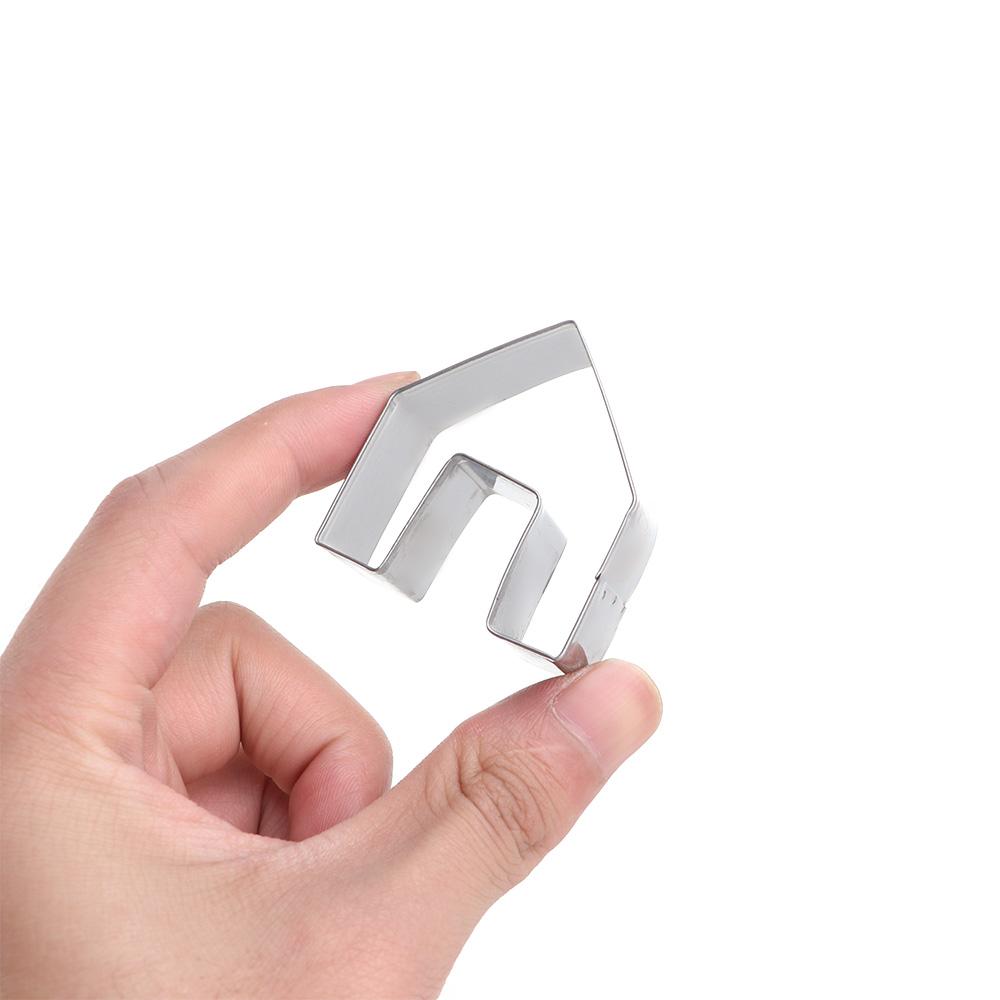 Boże Narodzenie DIY Ciasto Cukiernicze Dom Fondant Wykrawacz do Ciastek Forma do Wykrawania Forma do Ciastek Narzędzie Kuchenne