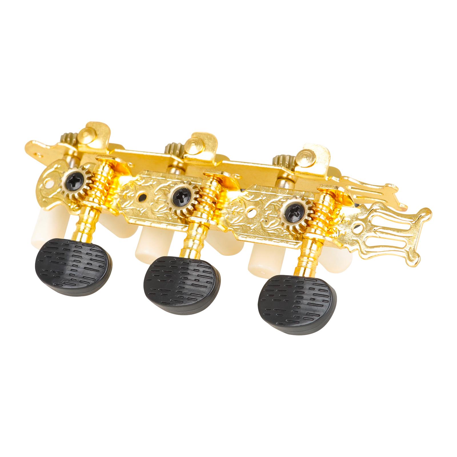 

2 шт. Колки для классической гитары, Колковая механика для классической гитары, Ручки для гитары, 1 пара левые правые 3L3R, Колки для струн для золотой