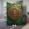 Manchester Crest Artwork Blanket Sofa Blanket Blanket Digital Printing Sheet Office Rest Blanket