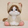 24Cm Cartoon Cute Cat Plush Doll Realistic Siamese Cat Ragdoll Orange Black White Cat Plush Toy Home Decor Accompany Gift