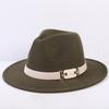 Popular European and American Classic Simple Flat-brimmed Top Hat Men's and Women's Fashionable and Elegant Versatile Jazz Hat Top Hat