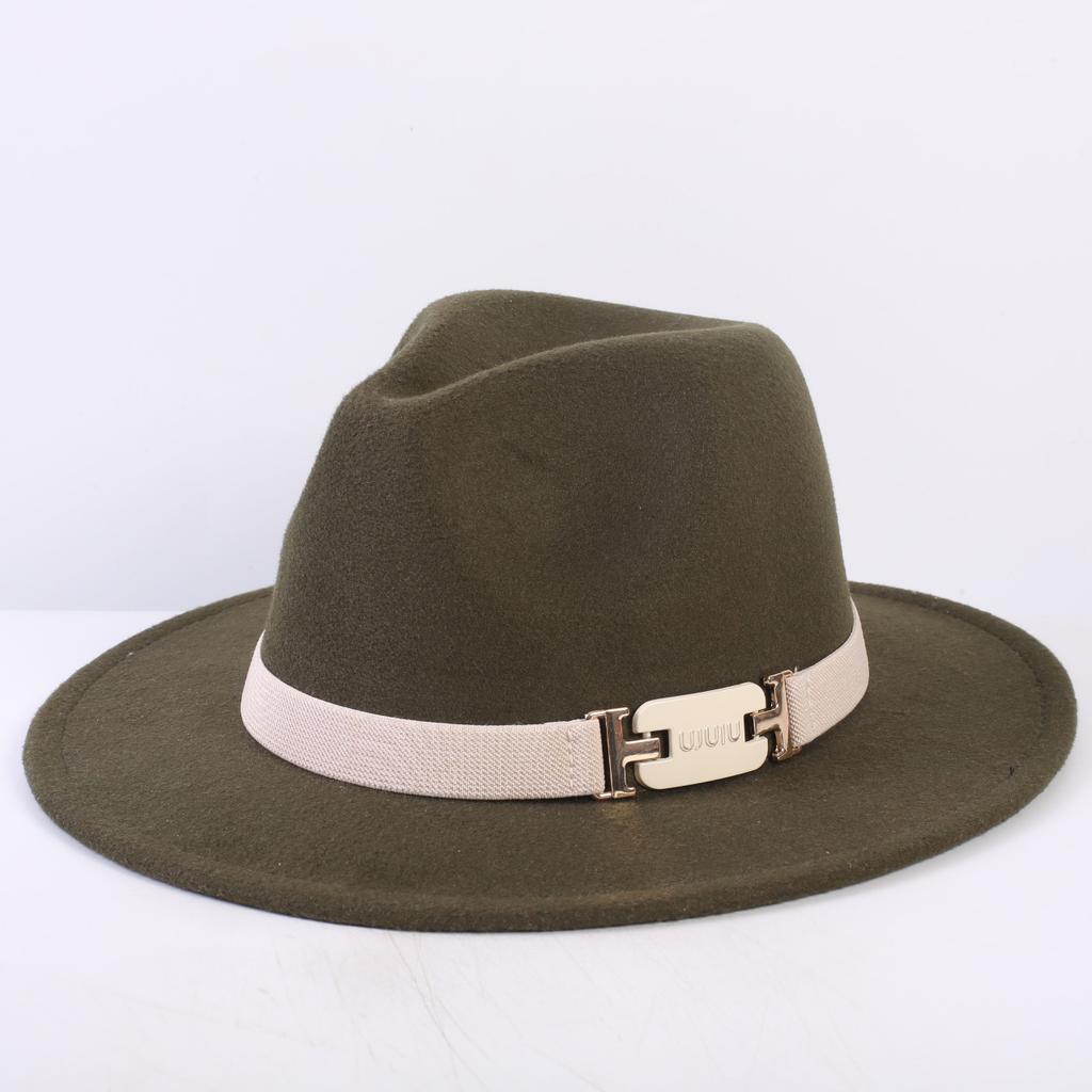 Popular European and American Classic Simple Flat-brimmed Top Hat Men's and Women's Fashionable and Elegant Versatile Jazz Hat Top Hat