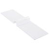 PVC Table Protector 42x96 Inch Clear Plastic Desk Protector 1.5mm Thick