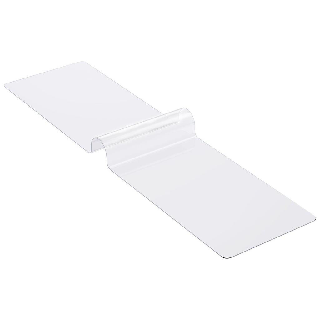 PVC Table Protector 42x96 Inch Clear Plastic Desk Protector 1.5mm Thick