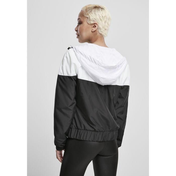 Veste Femme - Urban Classics - Arrow - Coupe-vent - Capuche Ajustable - Poches Zippées