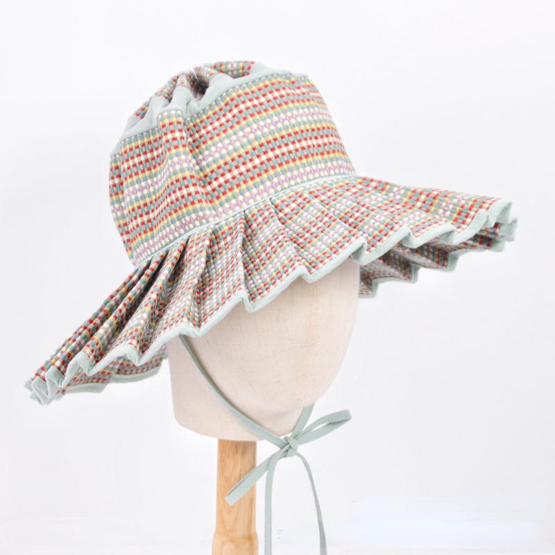 

Новинка 2023 года, мужская и женская складная соломенная плиссированная поясная шляпа ручной работы с большими полями, женская соломенная шляпа с козырьком для пляжа и путешествий L 60cm