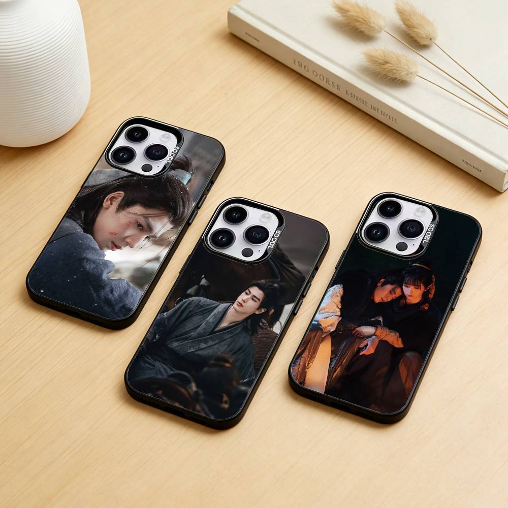 Drama P-Pursuit Of Jade zhuyu zhanglinghe Phone Case Color Silver Shell For IPhone 17 16 15 14 13 12 11 Pro Max Plus