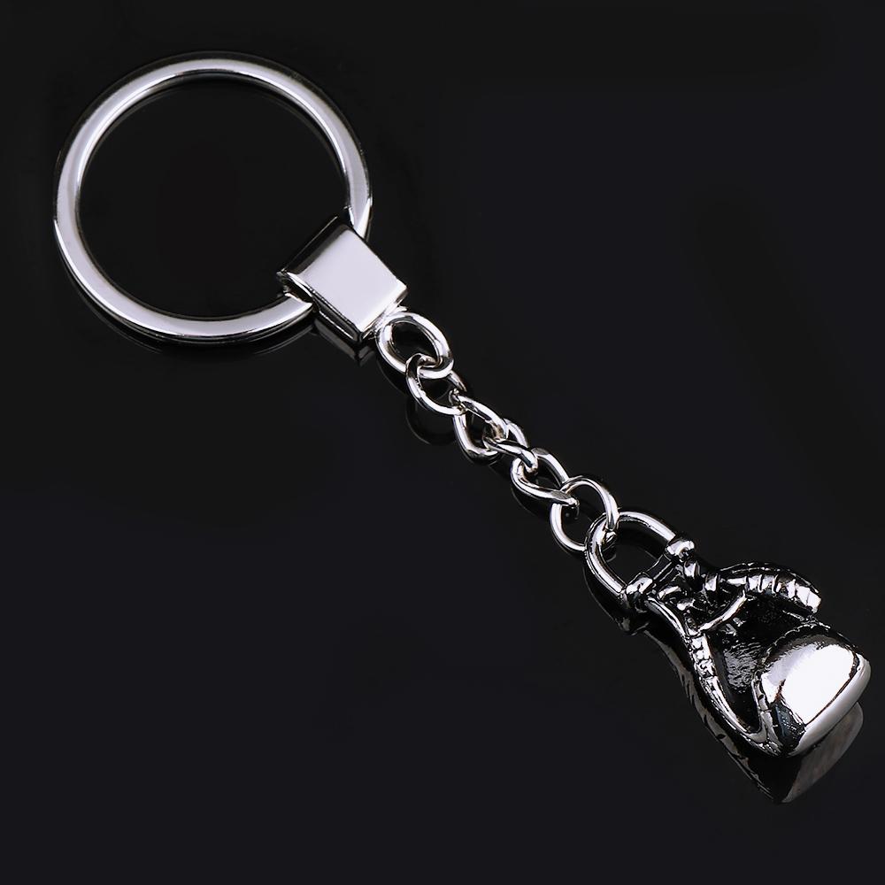New 1PC Cute Dreamed Zinc Zinc Alloy High Quality Metal Car Gift Key Ring Keyfob Boxing Gloves Keychain
