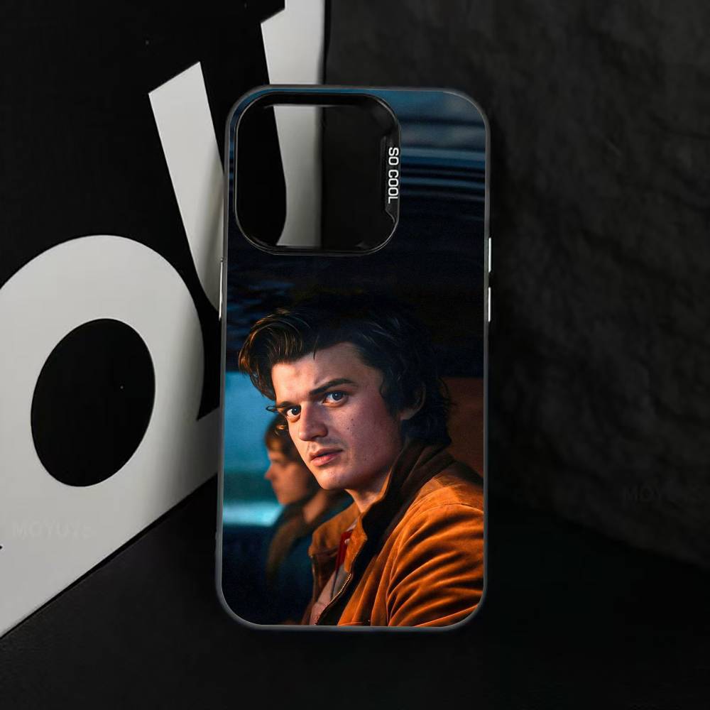 

J-Joe K-Keery Actor Phone Case For iPhone 17,16,15,14,13,12,11 Plus,Pro Max,XS,Colorful Silver Black Cover iPhone13PRO