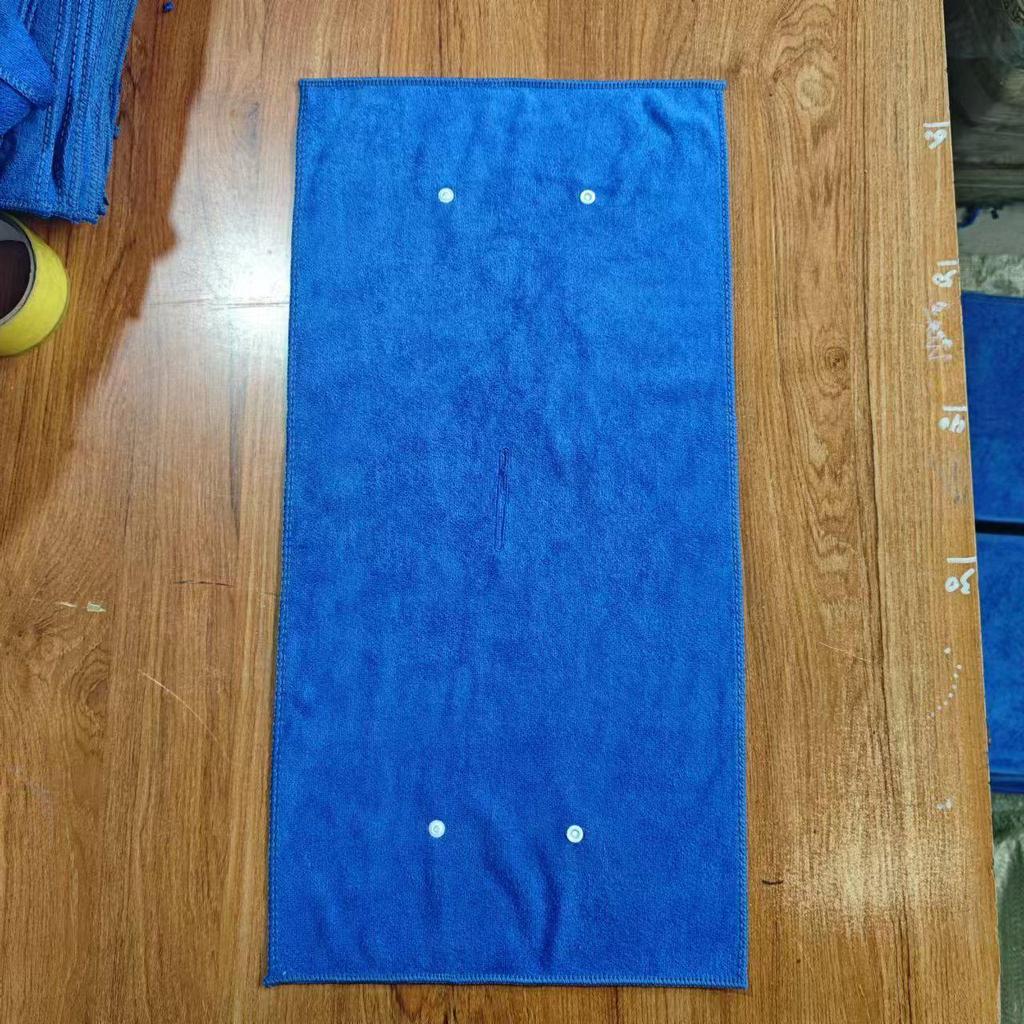 Magic Dual-Use Floor Mop with Perforated Absorbent Cloth and Scraper