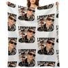 retro Daddy Yankee Throw Blanket valentine gift ideas Multi-Purpose sofa bed blankets and throws Blankets
