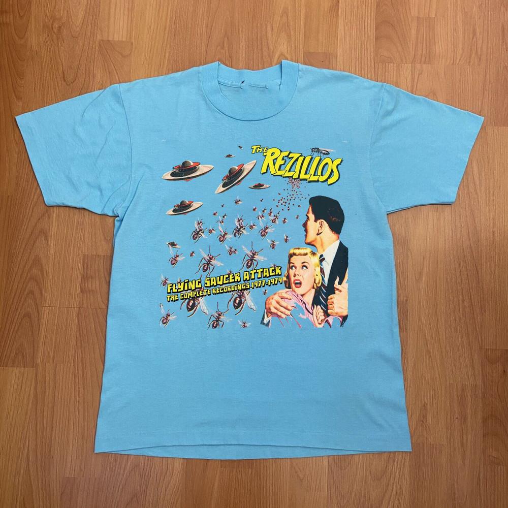 The Rezillos Flying Saucer Attack Album BAND Gift For Fan S to 5XL T-Shirt Unisex T-Shirt S