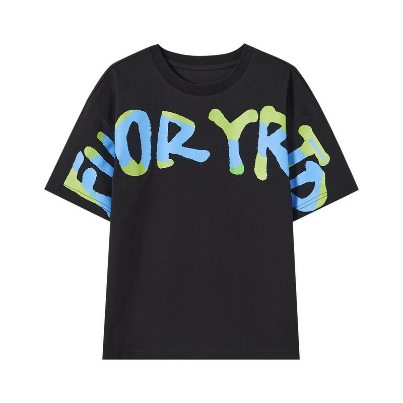 Boys' Letter Graffiti Cool-Feel Short Sleeve T-Shirt
