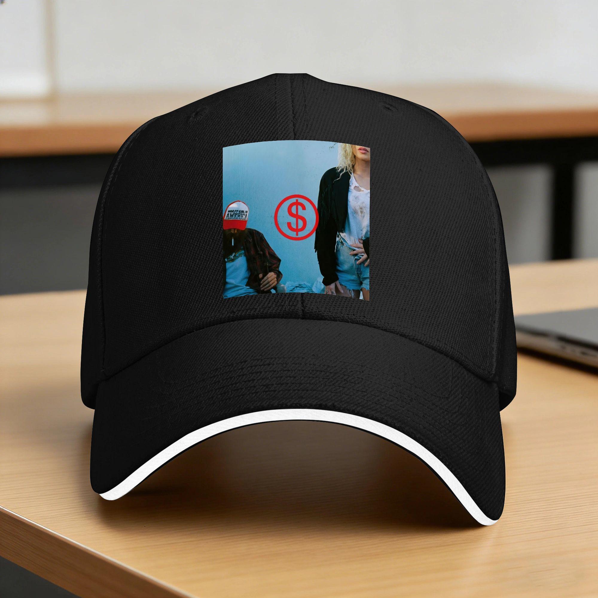 Yiran Dayang Hat Women's Worst Girl In America Slayyyter Sun Baseball Cap Summer Couple Design Hip Hop Hat Casual Kpop Rock Snapback Cap Cm
