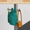 1/2Pcs Clamp-on Under-Desk Hanger Hooks Strong Load-bearing Simple Installation Adjustable Desk Mount Hooks Backpack Hangers