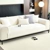 Cream Wind Sofa Cushion, All-Season Non-Slip Chenille Seat Cushion, Modern High-End  New Sofa Cover Cloth