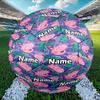 Custom Name Personalized Peppa Pig Print Size 5 Soccer Ball Training & Match Football, for Team, Kicking, Gift for Football Enthusiasts