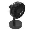 Desk Fan USB Charging 3 Speeds Strong Airflow 90 Degree Head Shaking 4 Timeing Modes Desktop Small F