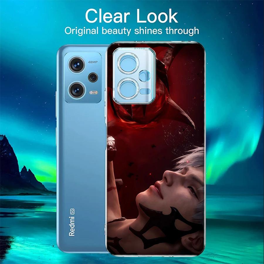 Love And Deepspace Sylus Phone Case For Redmi 12 13C 12C 15C 9 10 10C Note 13 Pro Plus 14 15 Pro 9T 9C 9A TPU Soft Cover Clear C