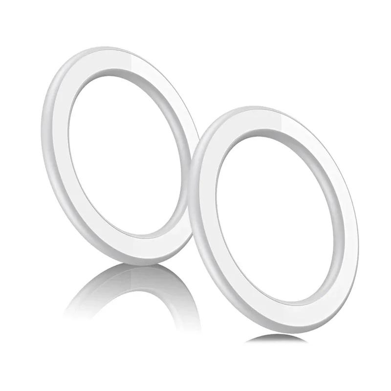 1/2Pcs Wall Mounted Magnetic Ring Phone Holder For iPhone 15 14 13 12 Pro Magsafe Magnet Bracket Self-adhesive Car Phone Mount
