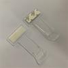 1/2/4 Pcs Car Parking Ticket Clip Car Fastener Card Holder Mount Windshield Sticker T Shape Plastic Folder Universal Auto Parts