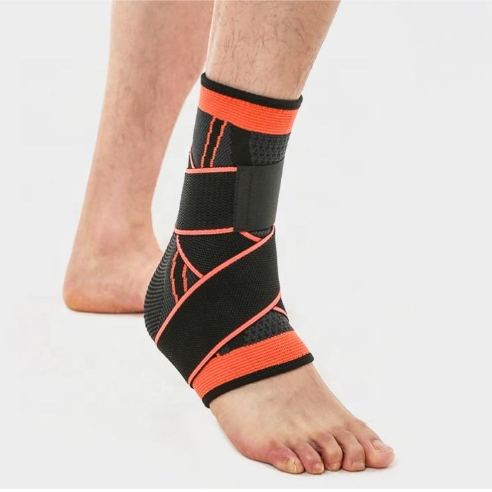 Sports protection Compression Adjustable Elastic Ankle Support M