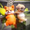 Whimsical Cat Fish Tank Hanging Flower Pot Ornament for Garden Decor