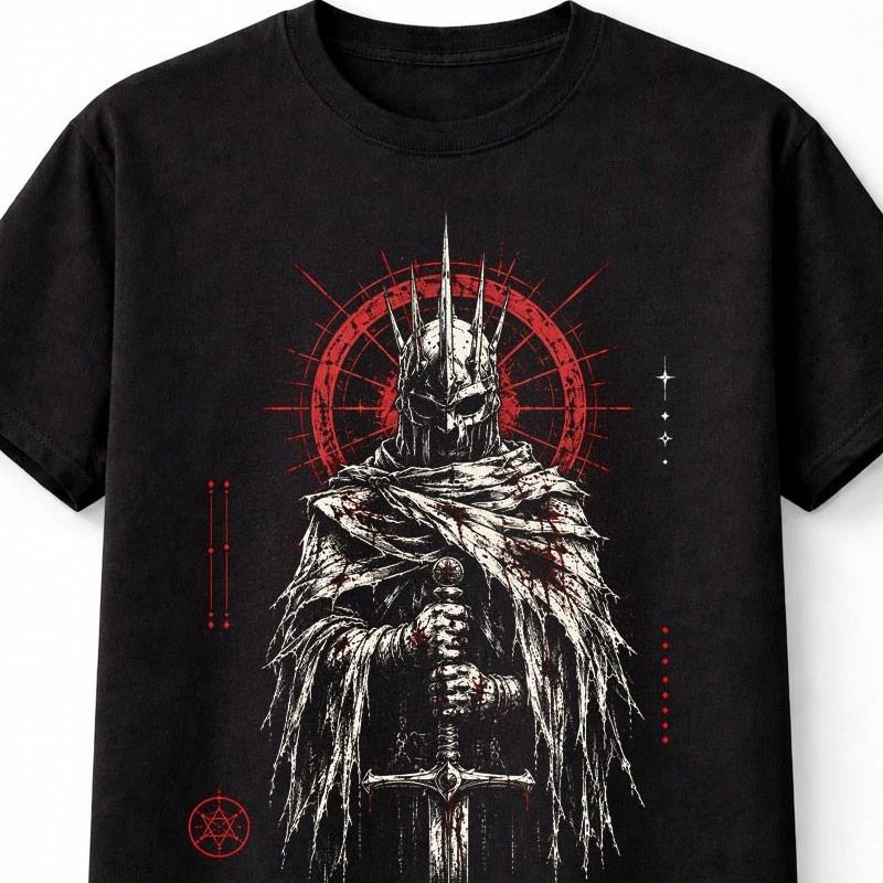 Executioner Dark Knight Gothic Fantasy Blood Warrior Unisex TShirt S